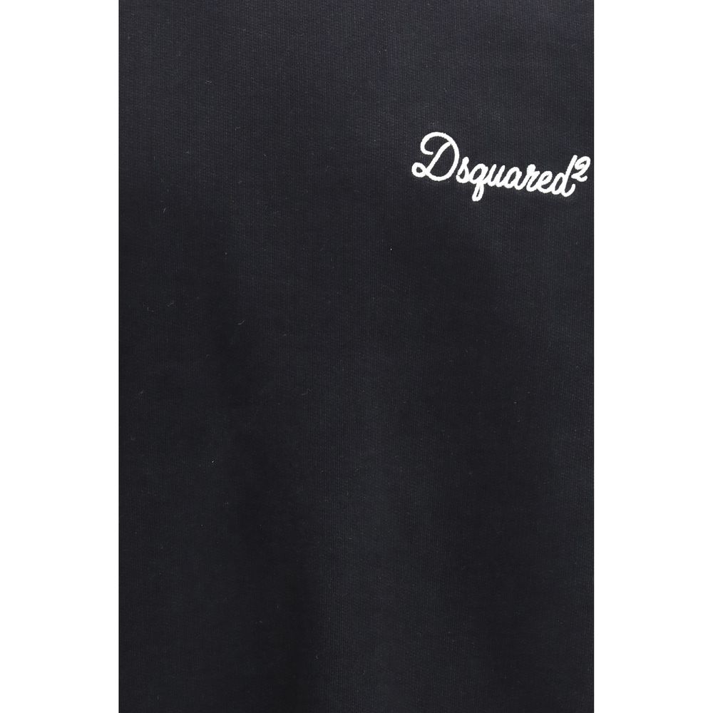 Dsquared² Black Cotton Sweatshirt | Regal Royce