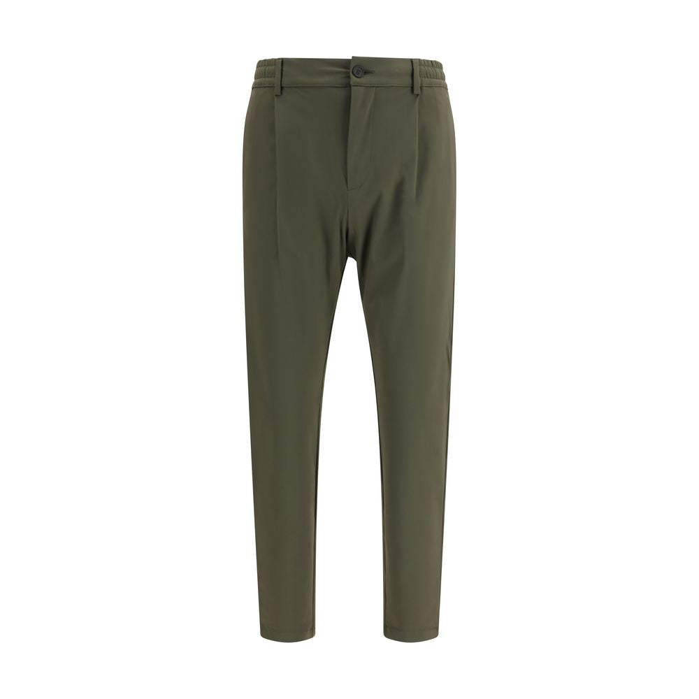 Cruna Bicolor Polyester Casual Pants | Regal Royce