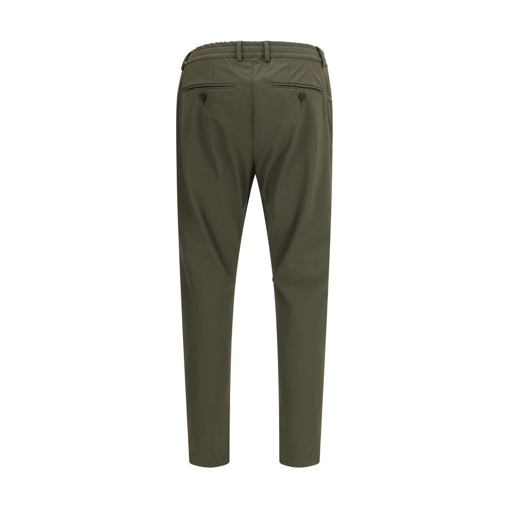 Cruna Bicolor Polyester Casual Pants | Regal Royce
