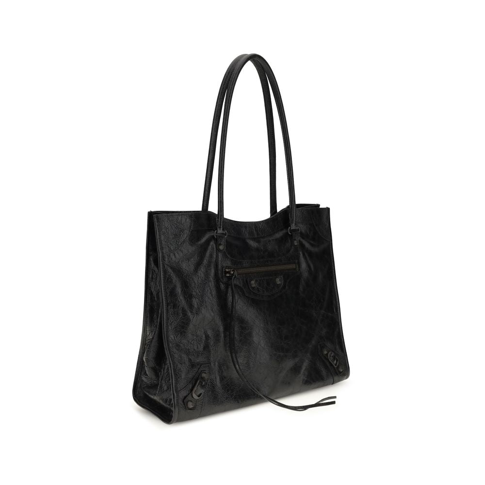 Balenciaga Black Lamb Ovis Aries Aries Shoulder Bag | Regal Royce
