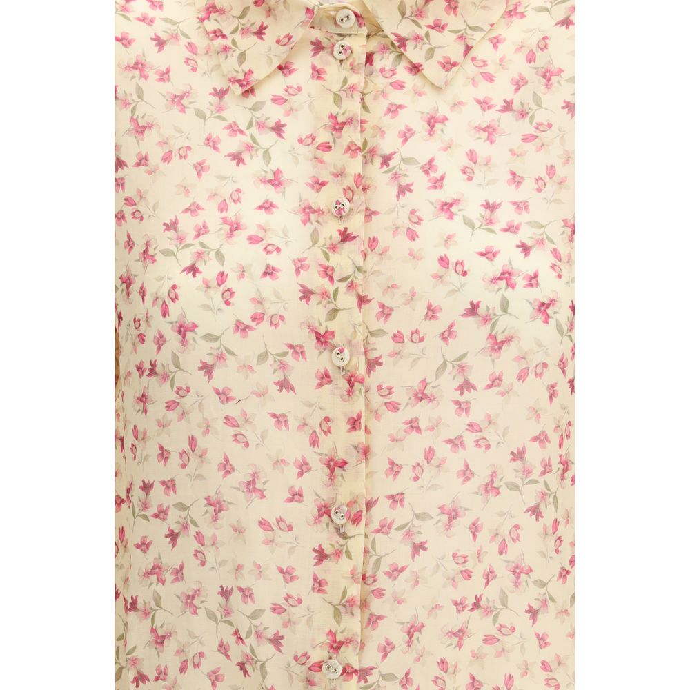 Kristina Ti Multicolor Ramie Casual Dress | Regal Royce