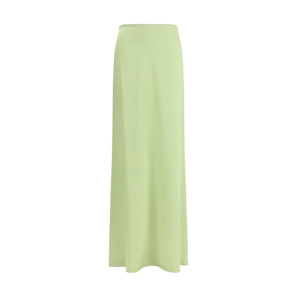 Kristina Ti Bicolor Silk Long Skirt | Regal Royce