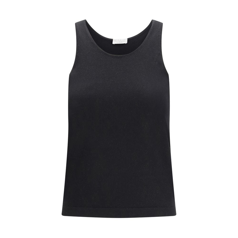 Brunello Cucinelli Black Cashmere Top | Regal Royce