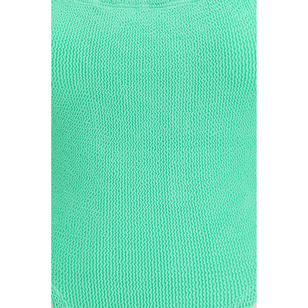 Hunza G Bicolor Polyester One-Piece Swimsuit | Regal Royce