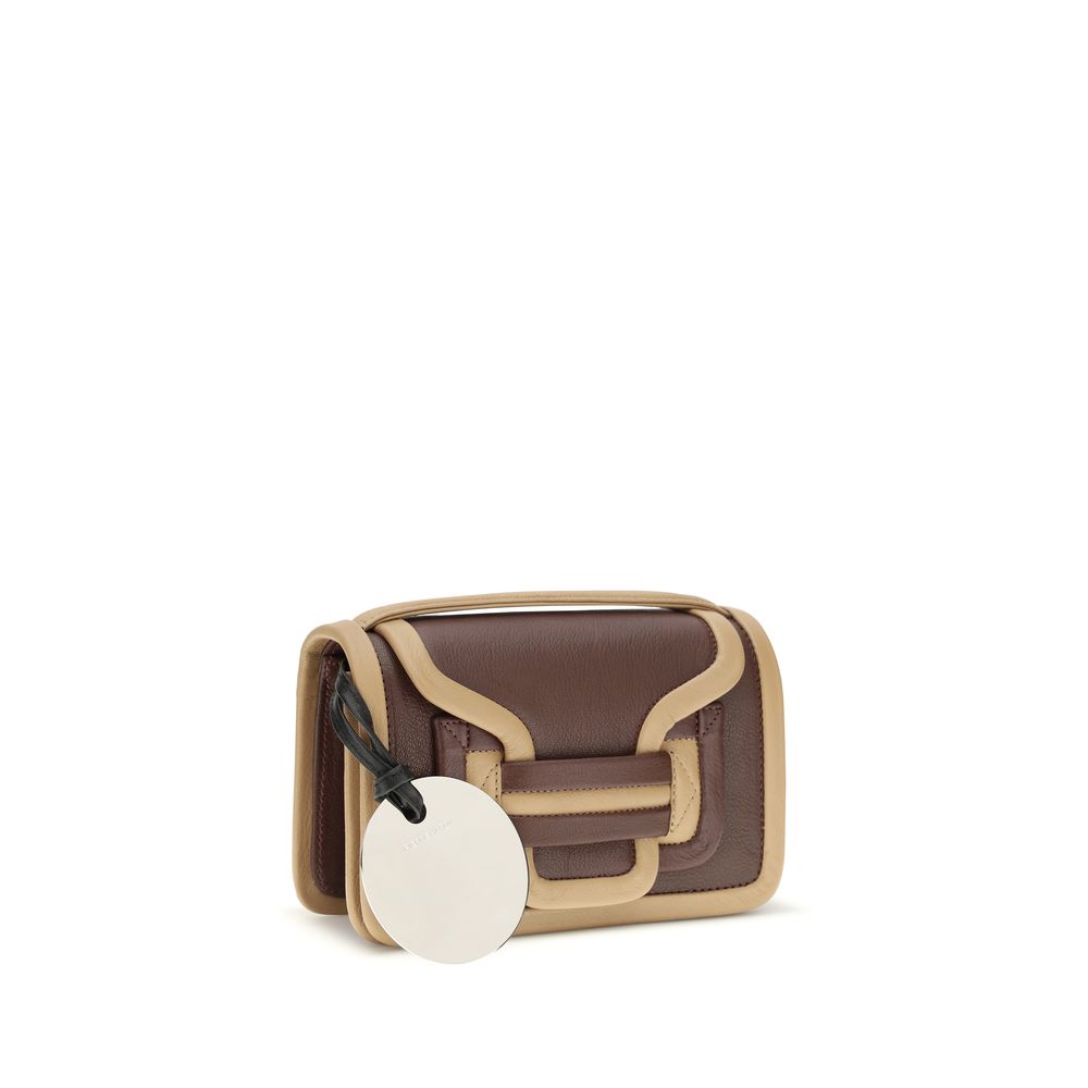 Pierre Hardy Brown Calf Leather Bos Taurus Shoulder Bag | Regal Royce