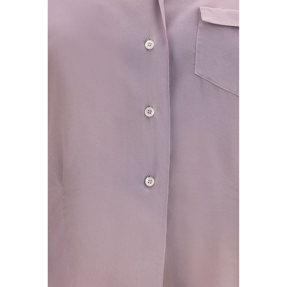 Maison Margiela Purple Silk Shirt | Regal Royce