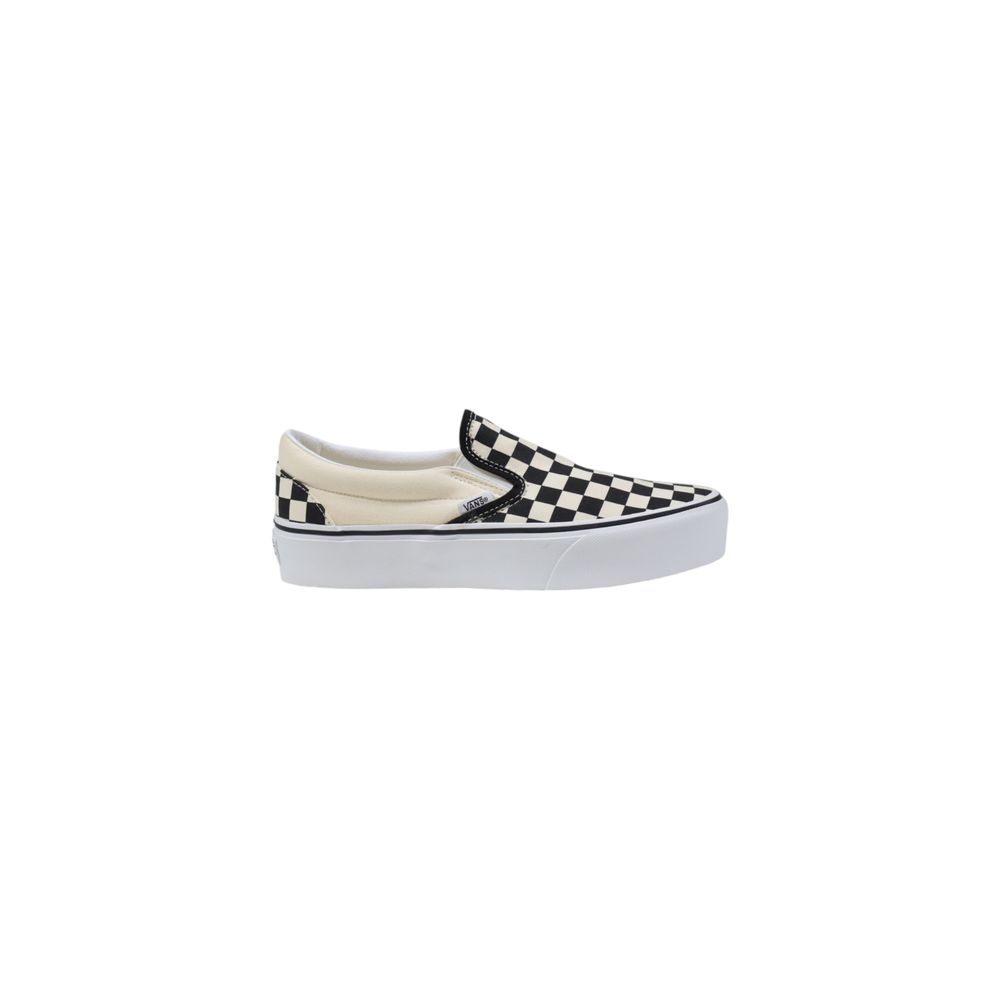 Vans White Fabric Platform Sneakers | Regal Royce