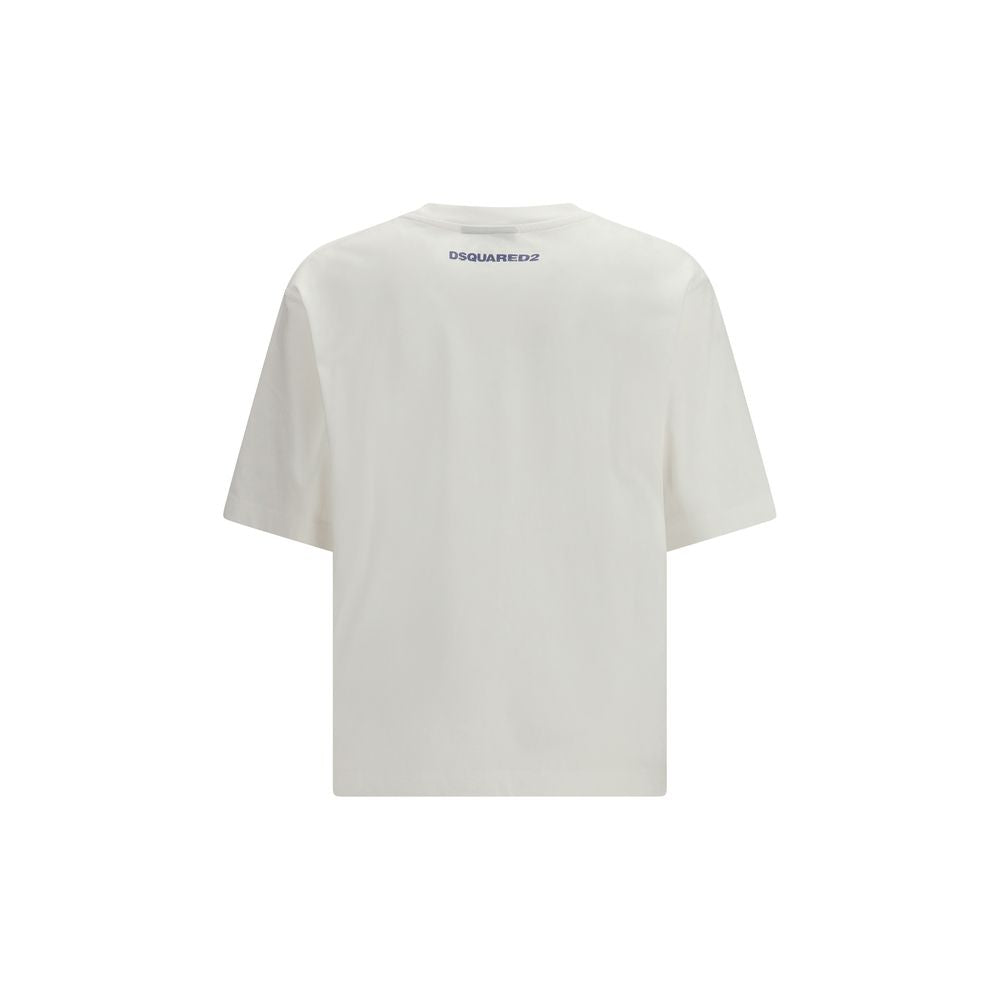 Dsquared² White Cotton T-Shirt | Regal Royce