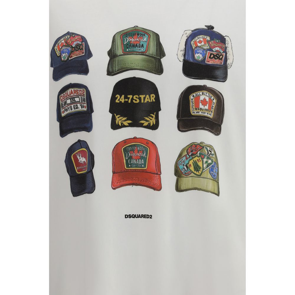 Dsquared² White Cotton T-Shirt | Regal Royce