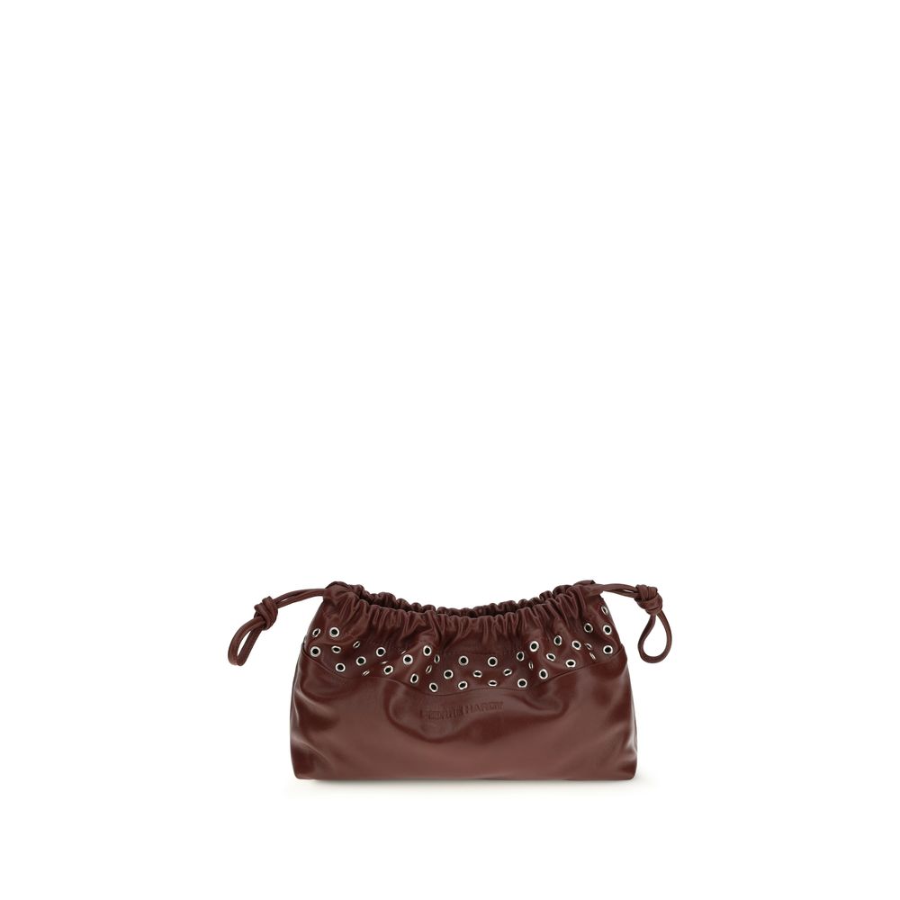 Pierre Hardy Bordeaux Calf Leather Bos Taurus Clutch Bag | Regal Royce