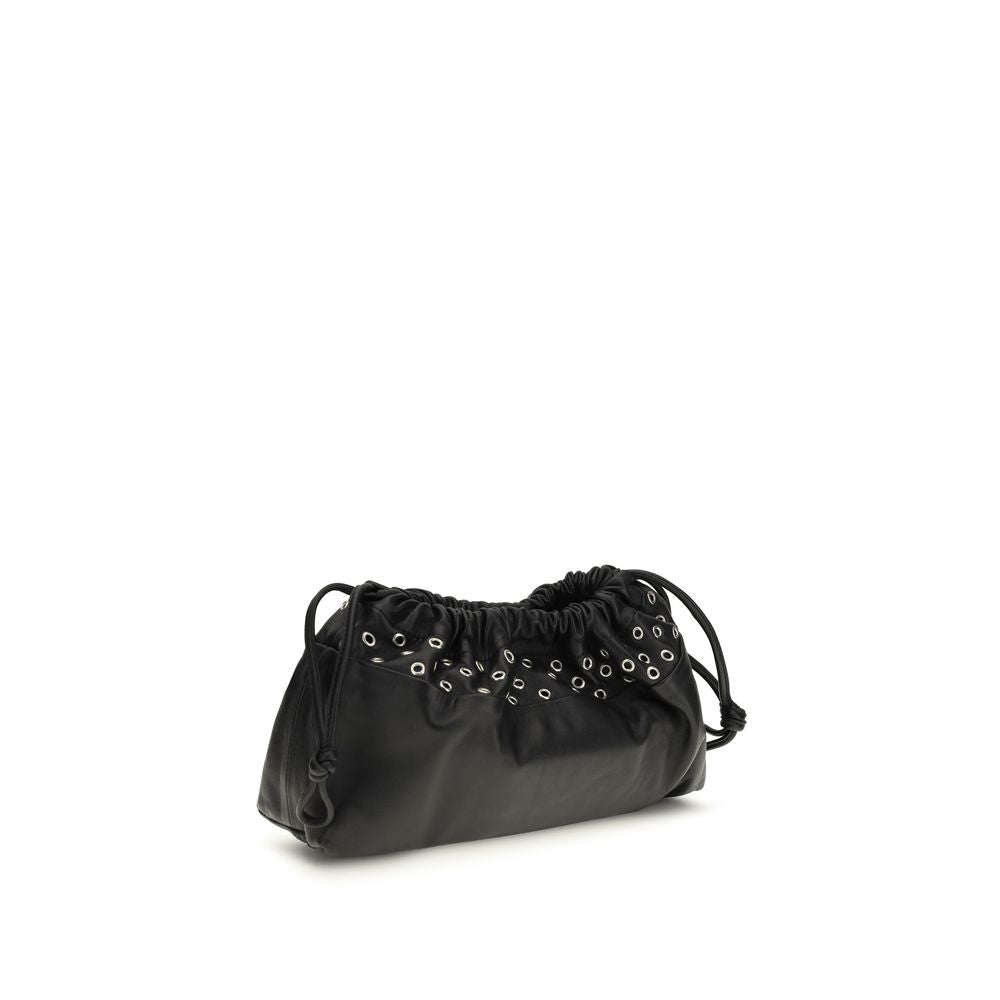 Pierre Hardy Black Calf Leather Bos Taurus Clutch Bag | Regal Royce