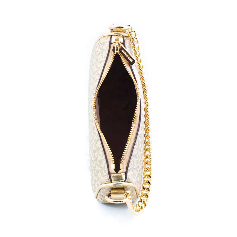 Michael Kors Gold Canvas Shoulder Bag | Regal Royce