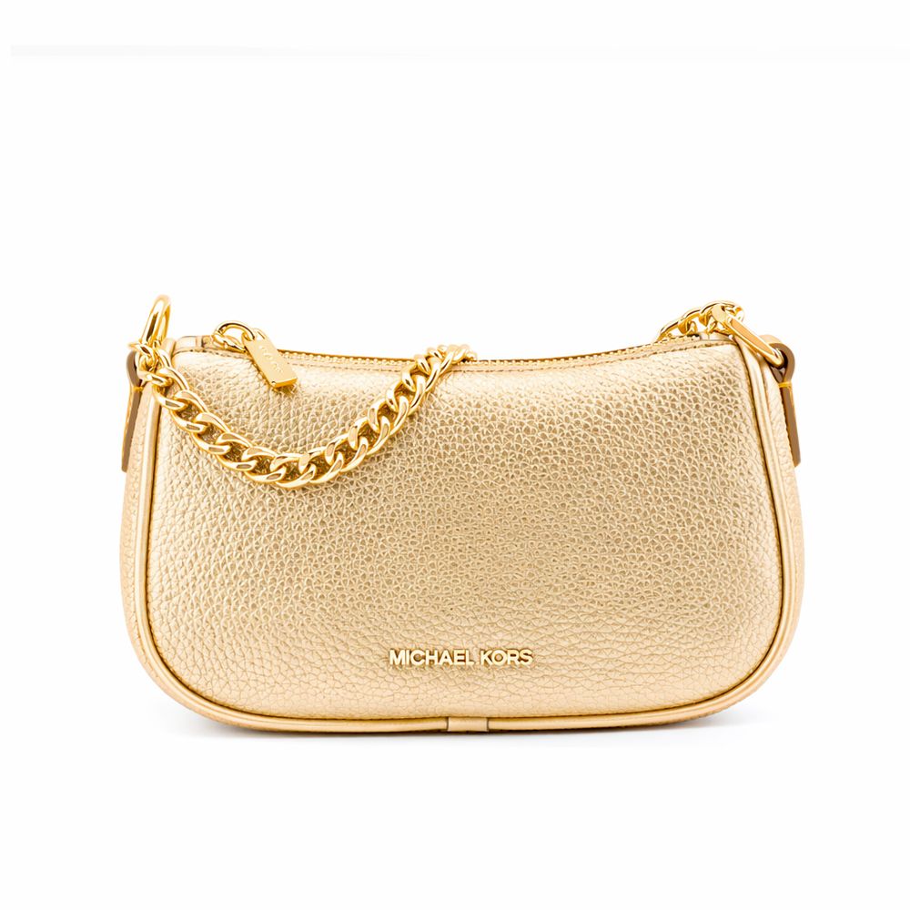 Michael Kors Gold Fur Shoulder Bag | Regal Royce