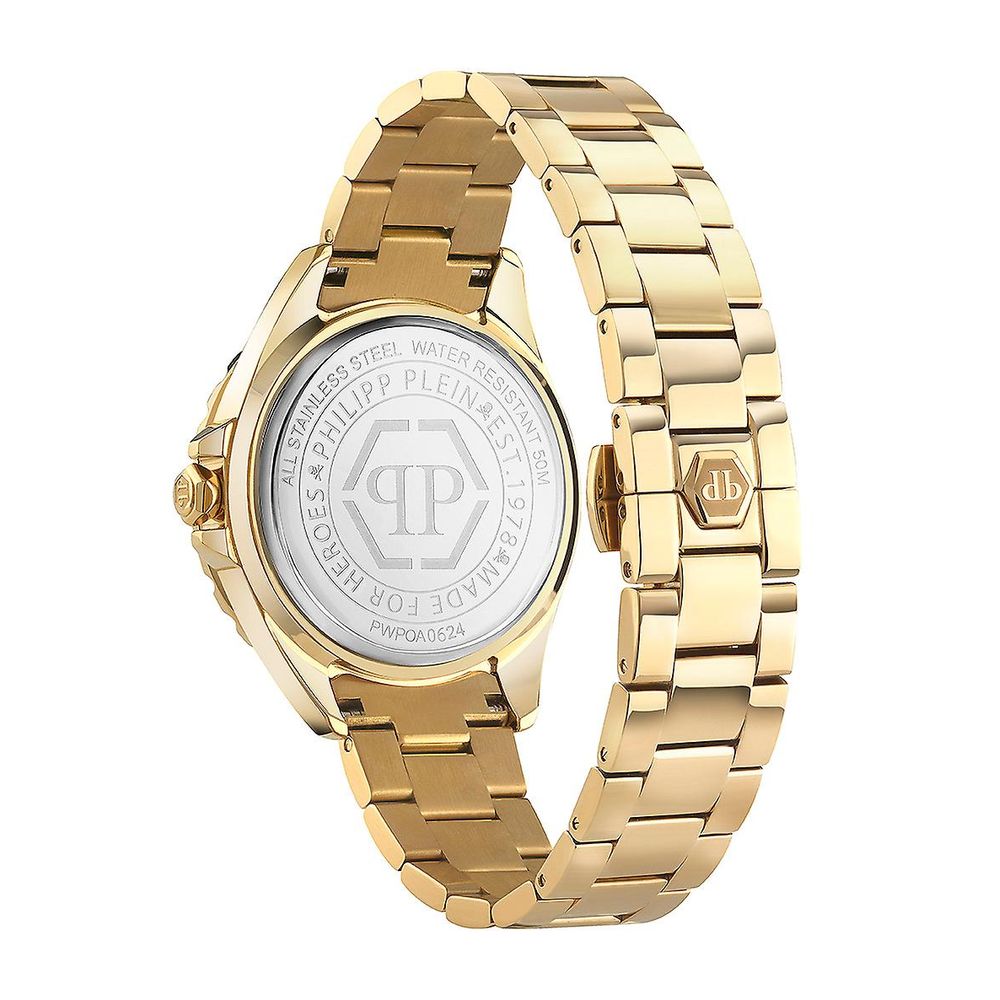 Philipp Plein Gold Stainless Steel Dress Watch | Regal Royce