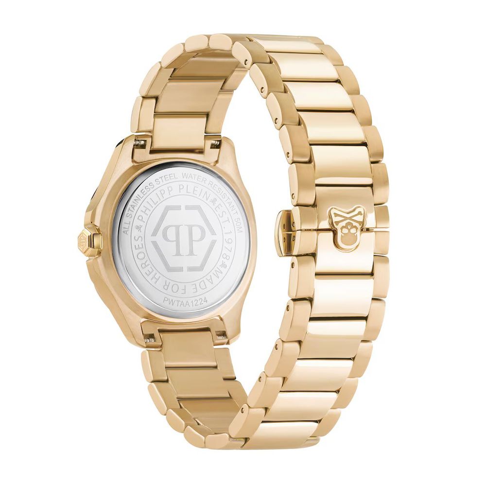 Philipp Plein Gold Stainless Steel Dress Watch | Regal Royce