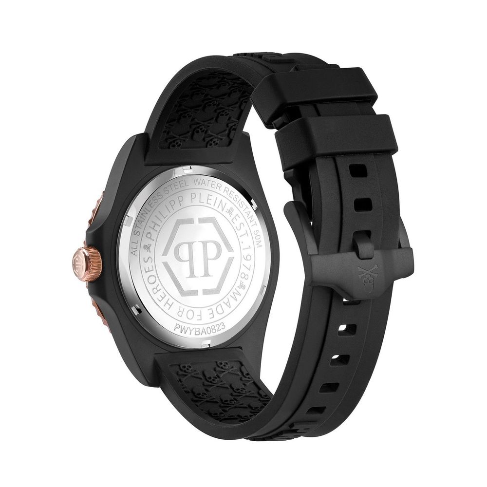Philipp Plein Black Synthetic Sport Watch | Regal Royce