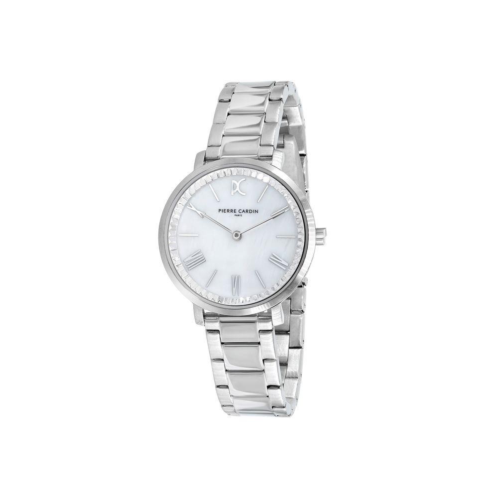 Pierre Cardin Gray Stainless Steel Dress Watch | Regal Royce