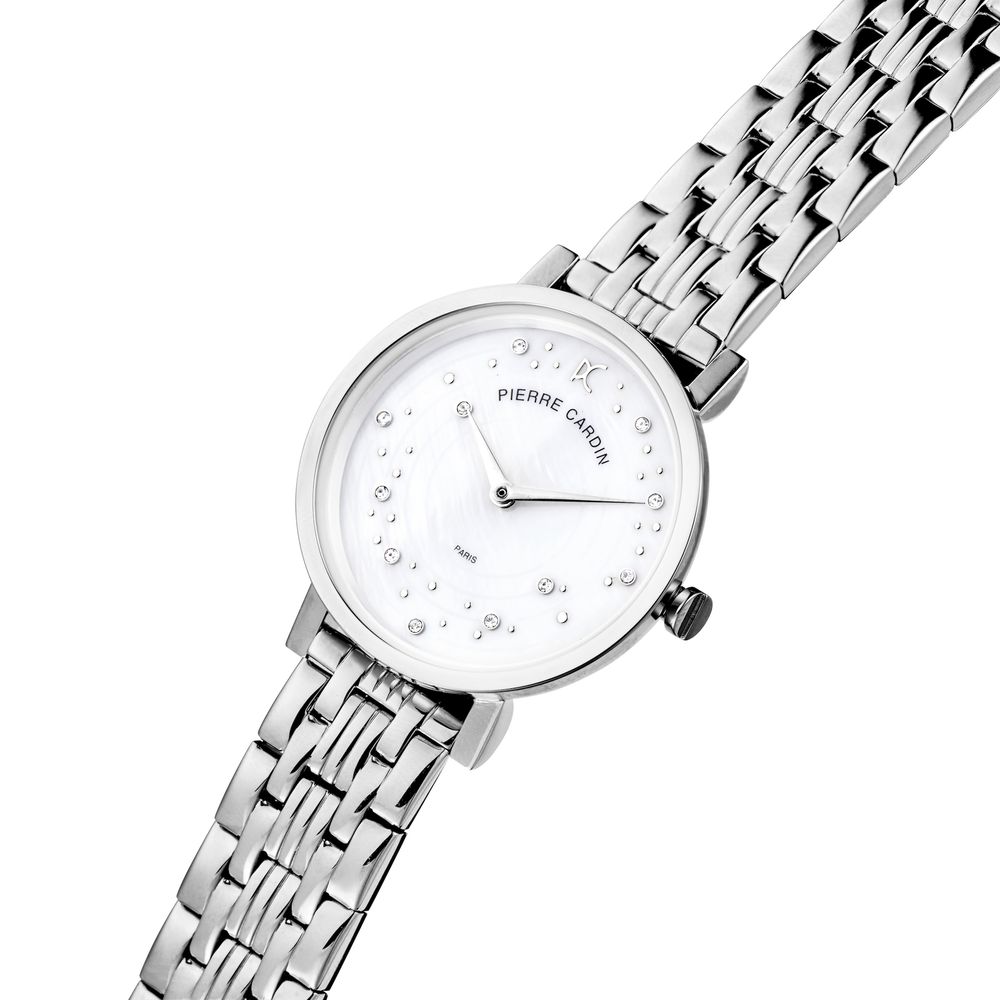 Pierre Cardin Gray Stainless Steel Dress Watch | Regal Royce