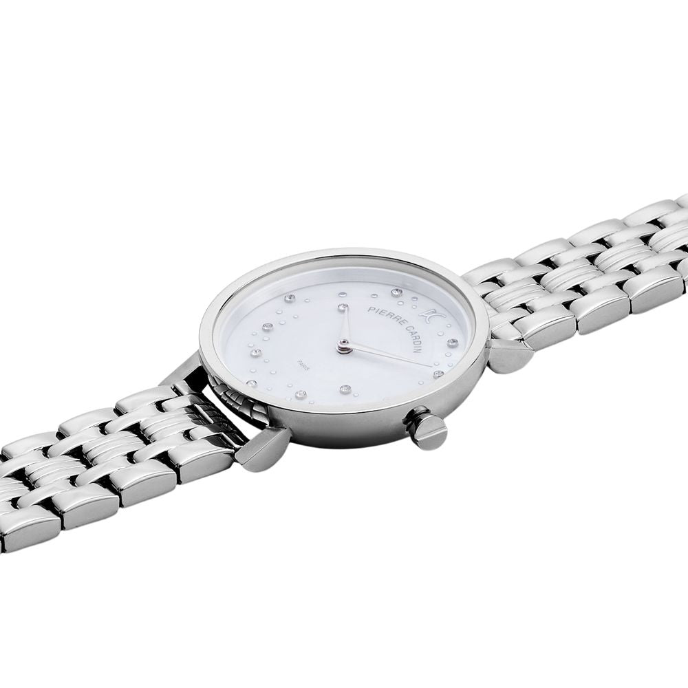 Pierre Cardin Gray Stainless Steel Dress Watch | Regal Royce