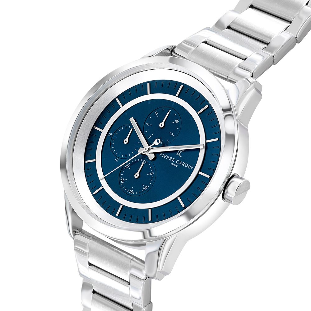 Pierre Cardin Gray Stainless Steel Dress Watch | Regal Royce