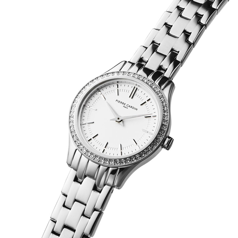 Pierre Cardin Gray Stainless Steel Dress Watch | Regal Royce
