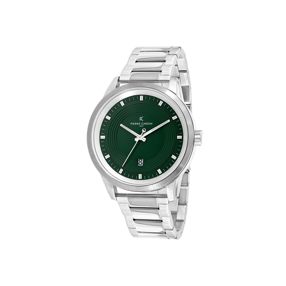 Pierre Cardin Gray Stainless Steel Dress Watch | Regal Royce