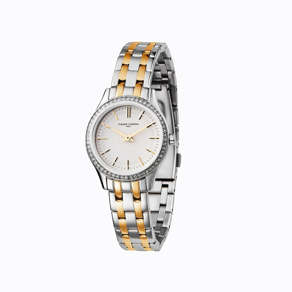 Pierre Cardin Gray Stainless Steel Dress Watch | Regal Royce