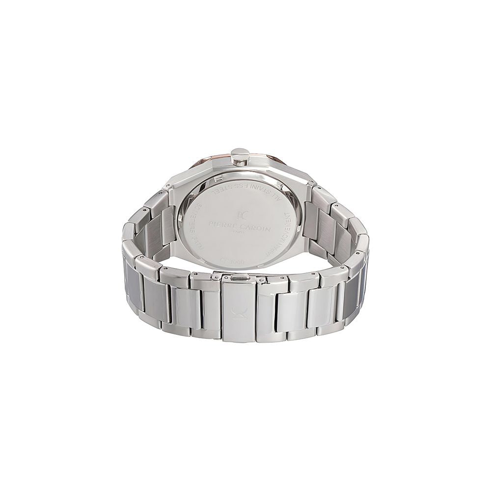 Pierre Cardin Gray Stainless Steel Dress Watch | Regal Royce