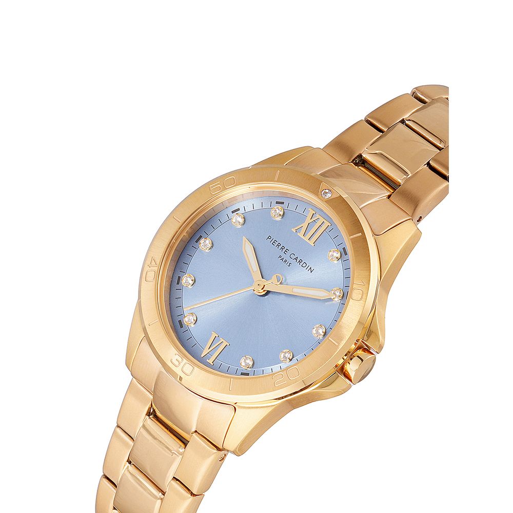 Pierre Cardin Gold Stainless Steel Dress Watch | Regal Royce