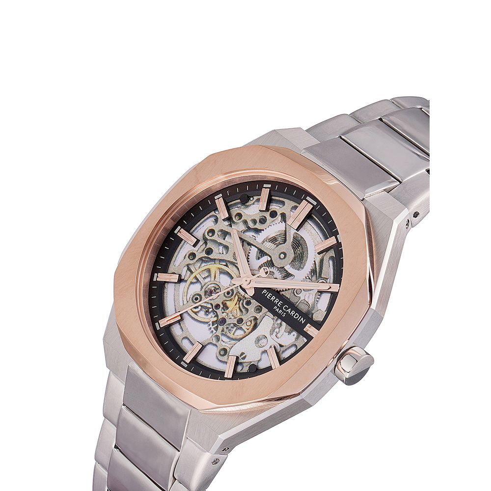 Pierre Cardin Gray Stainless Steel Dress Watch | Regal Royce