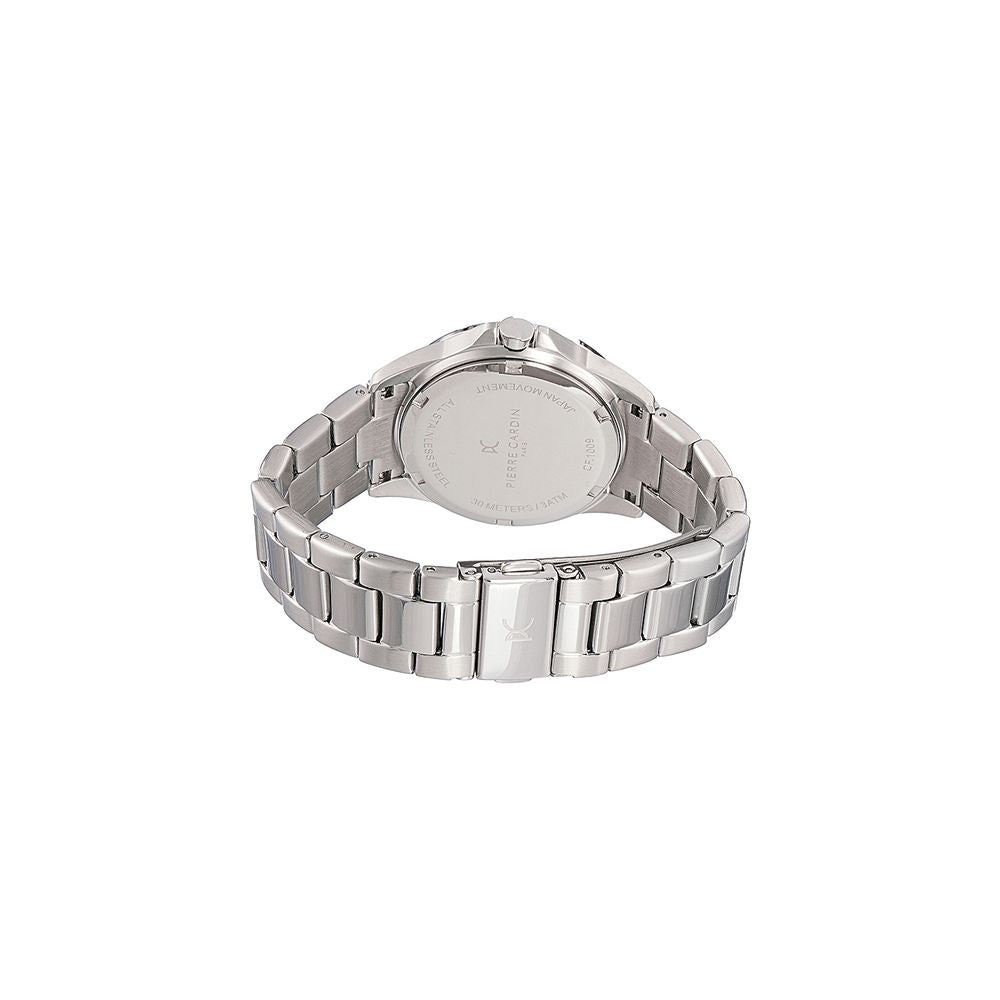 Pierre Cardin Gray Stainless Steel Dress Watch | Regal Royce