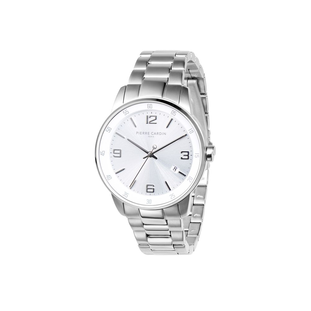 Pierre Cardin Gray Stainless Steel Dress Watch | Regal Royce
