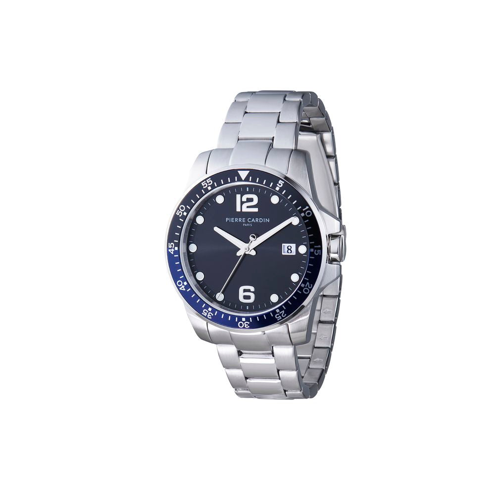 Pierre Cardin Gray Stainless Steel Dress Watch | Regal Royce