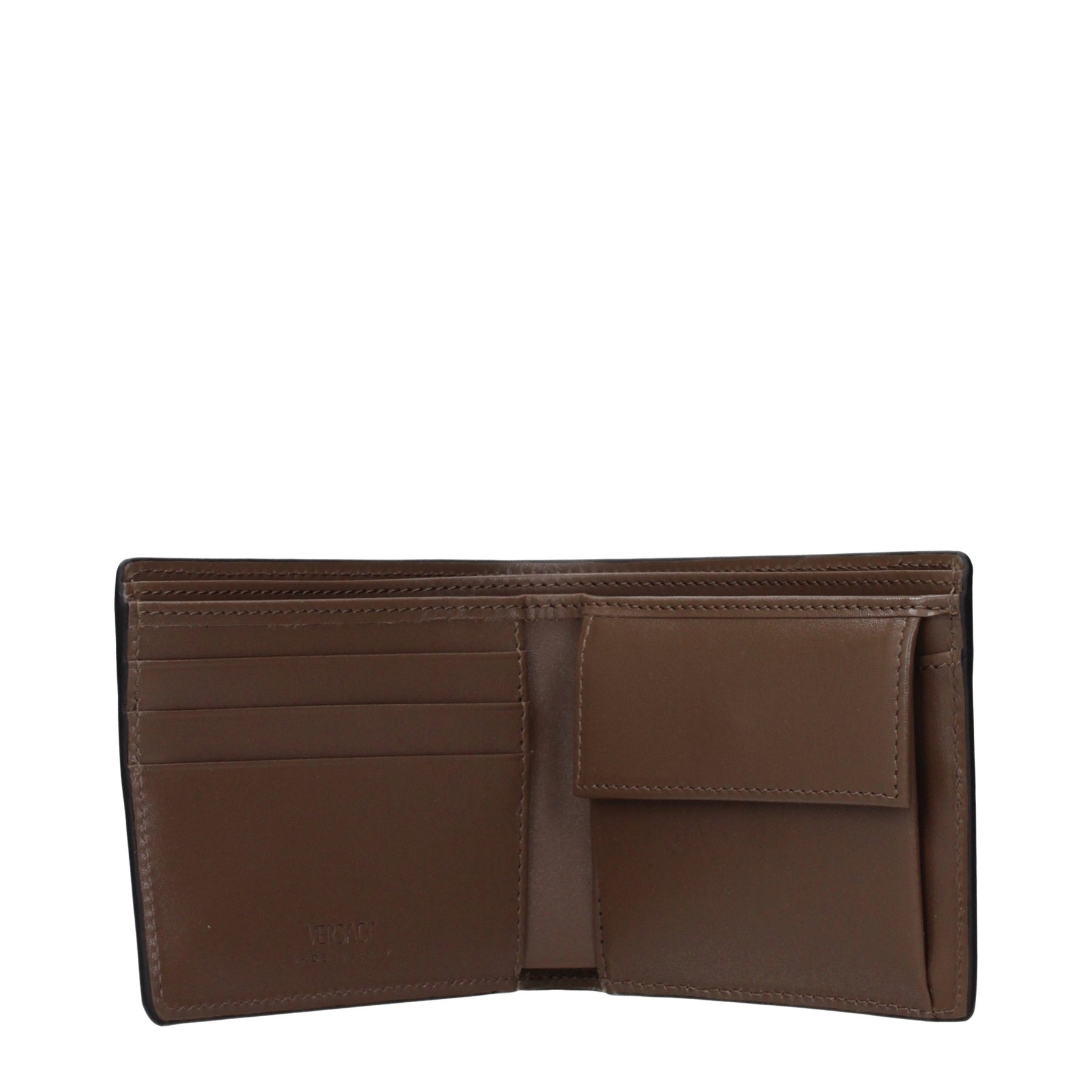 Versace Brown Leather Wallet | Regal Royce