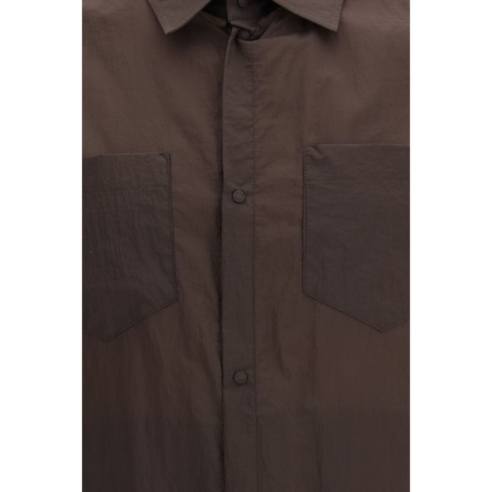 Herno Brown Polyamide Shirt | Regal Royce