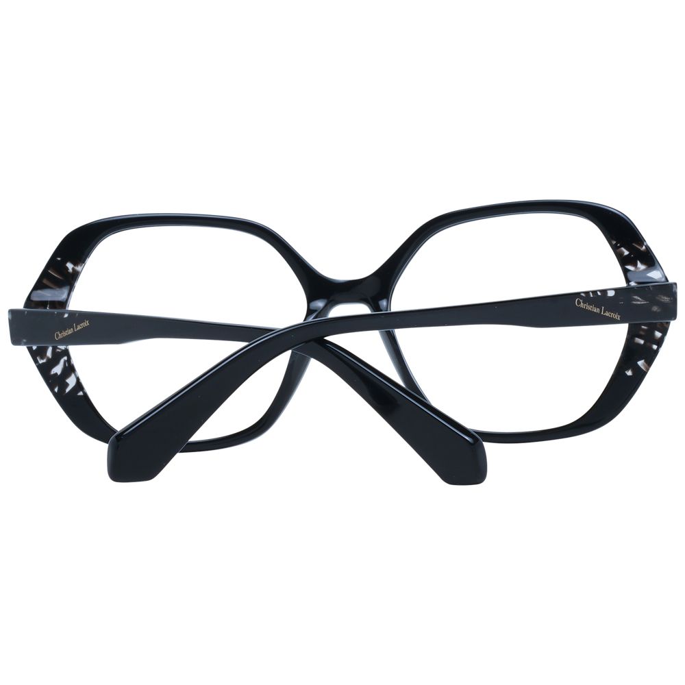 Christian Lacroix Black Acetate Glasses (Frames) | Regal Royce