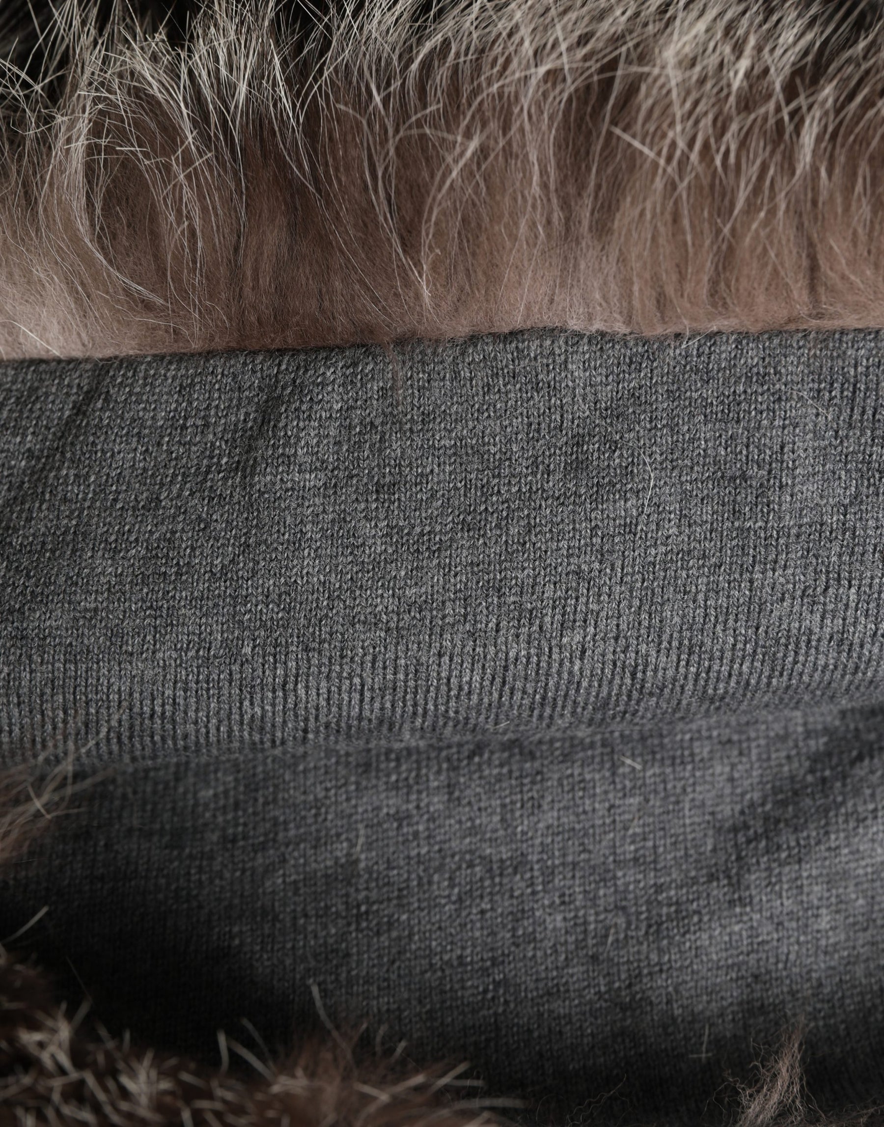 Dolce & Gabbana Brown Faux Fur Whole Head Wrap Capello Hat | Regal Royce