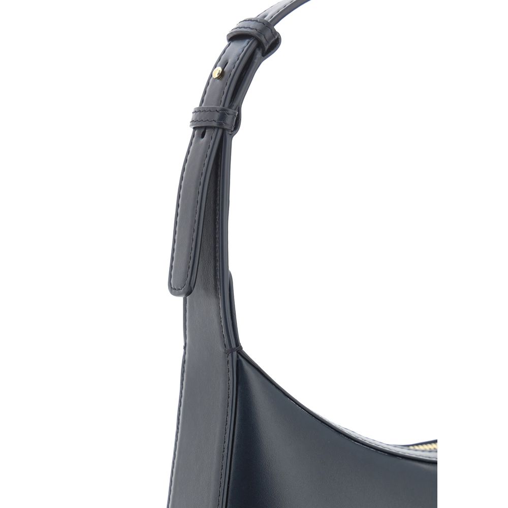 Dolce & Gabbana Black Calf Leather Bos Taurus Shoulder Bag | Regal Royce