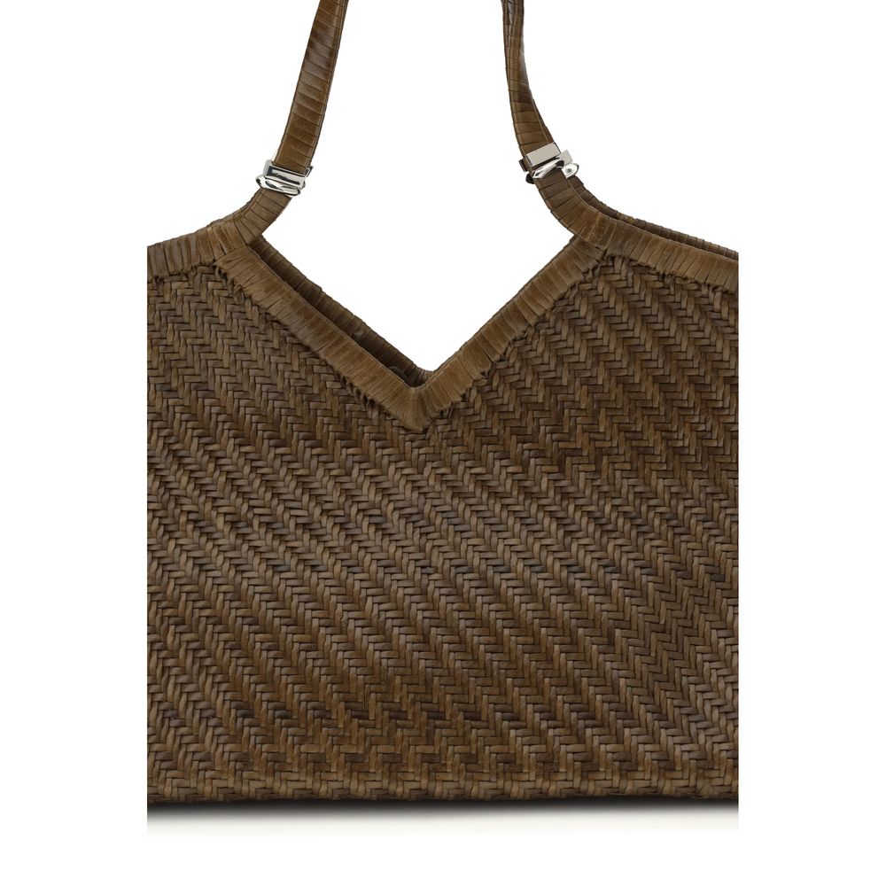 Benedetta Bruzziches Bicolor Buffalo Leather Handbag | Regal Royce