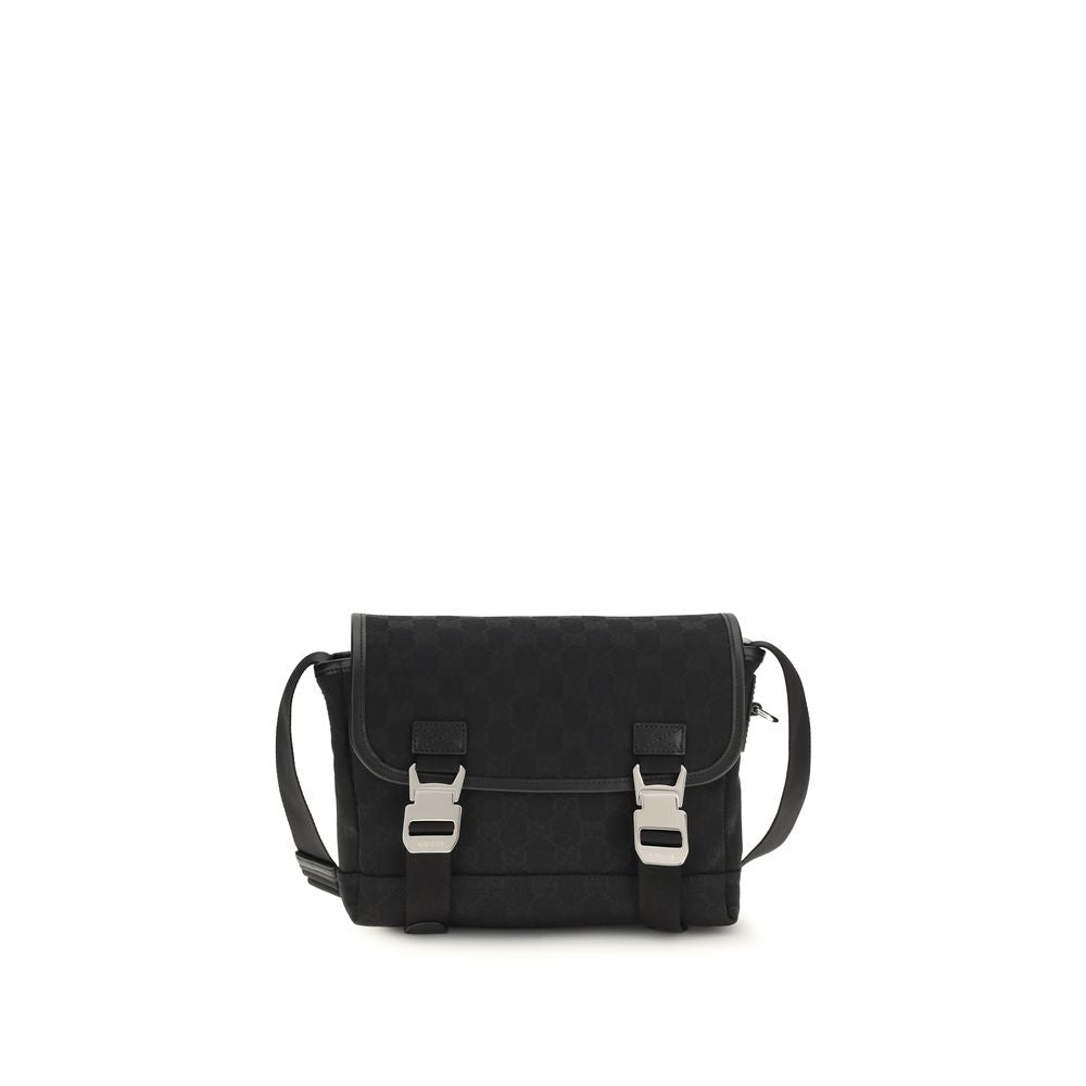 Gucci Black Polyester Shoulder Bag | Regal Royce