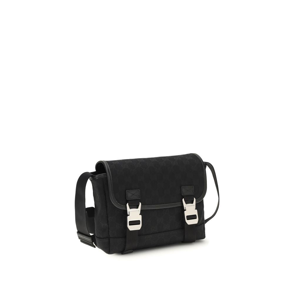 Gucci Black Polyester Shoulder Bag | Regal Royce