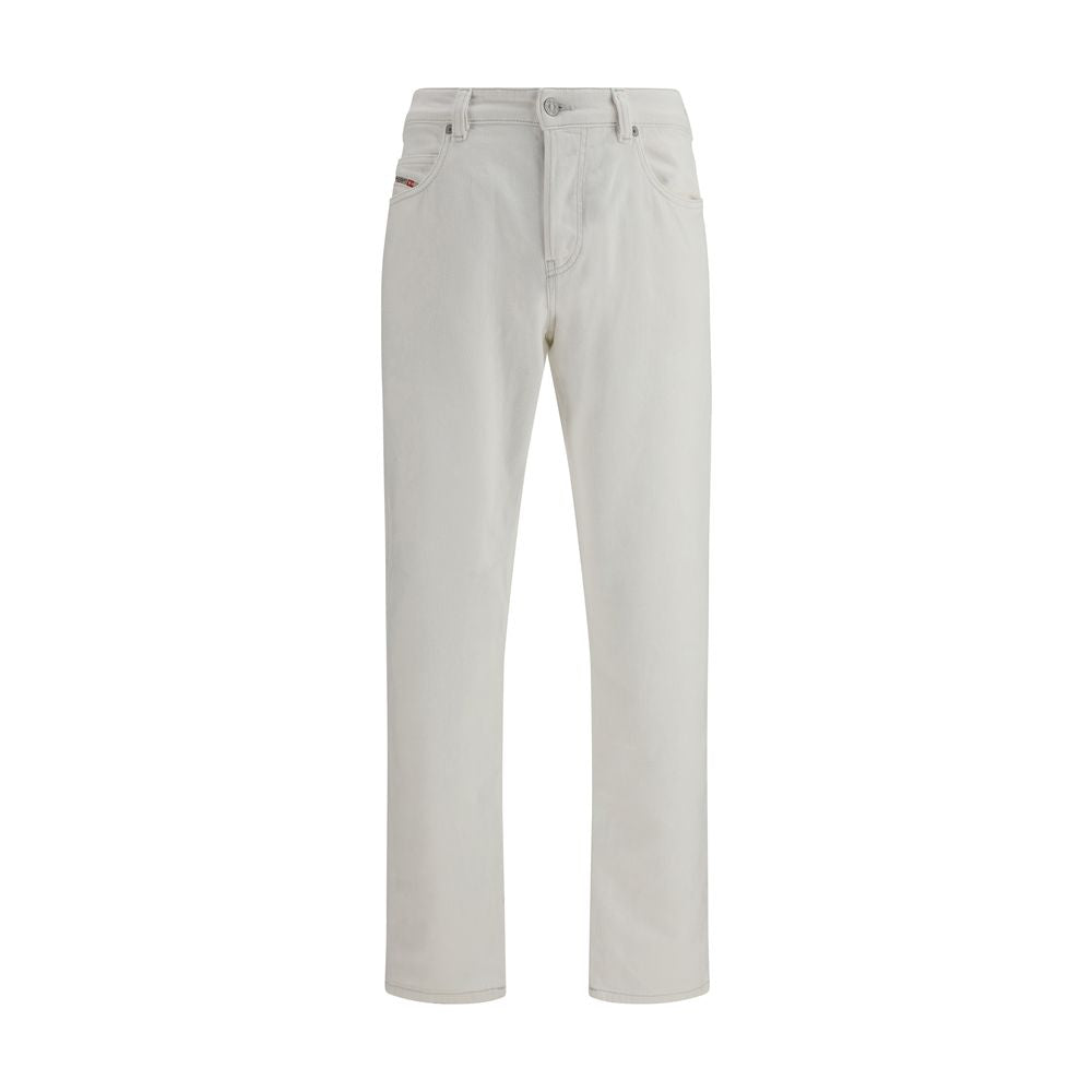 Diesel White Cotton Slim Fit Jeans | Regal Royce
