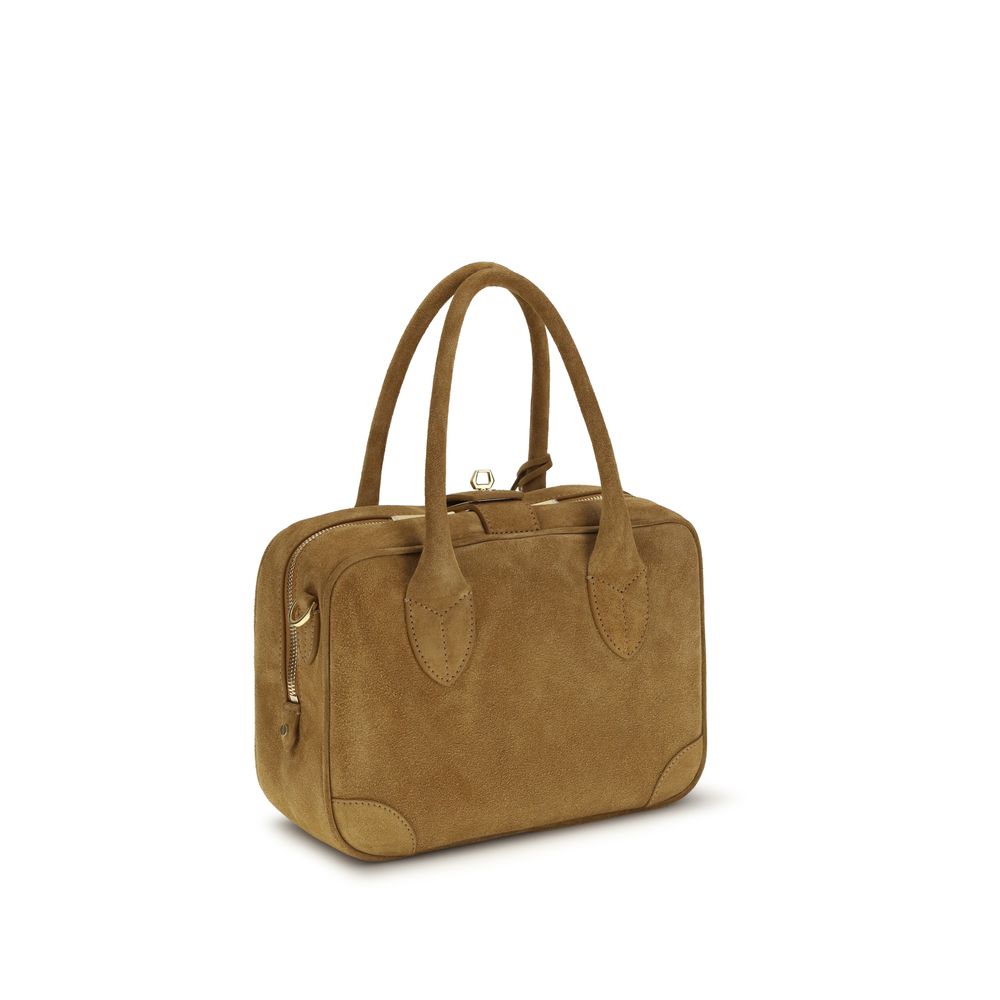 Golden Goose Beige Calf Leather Bos Taurus Handbag | Regal Royce