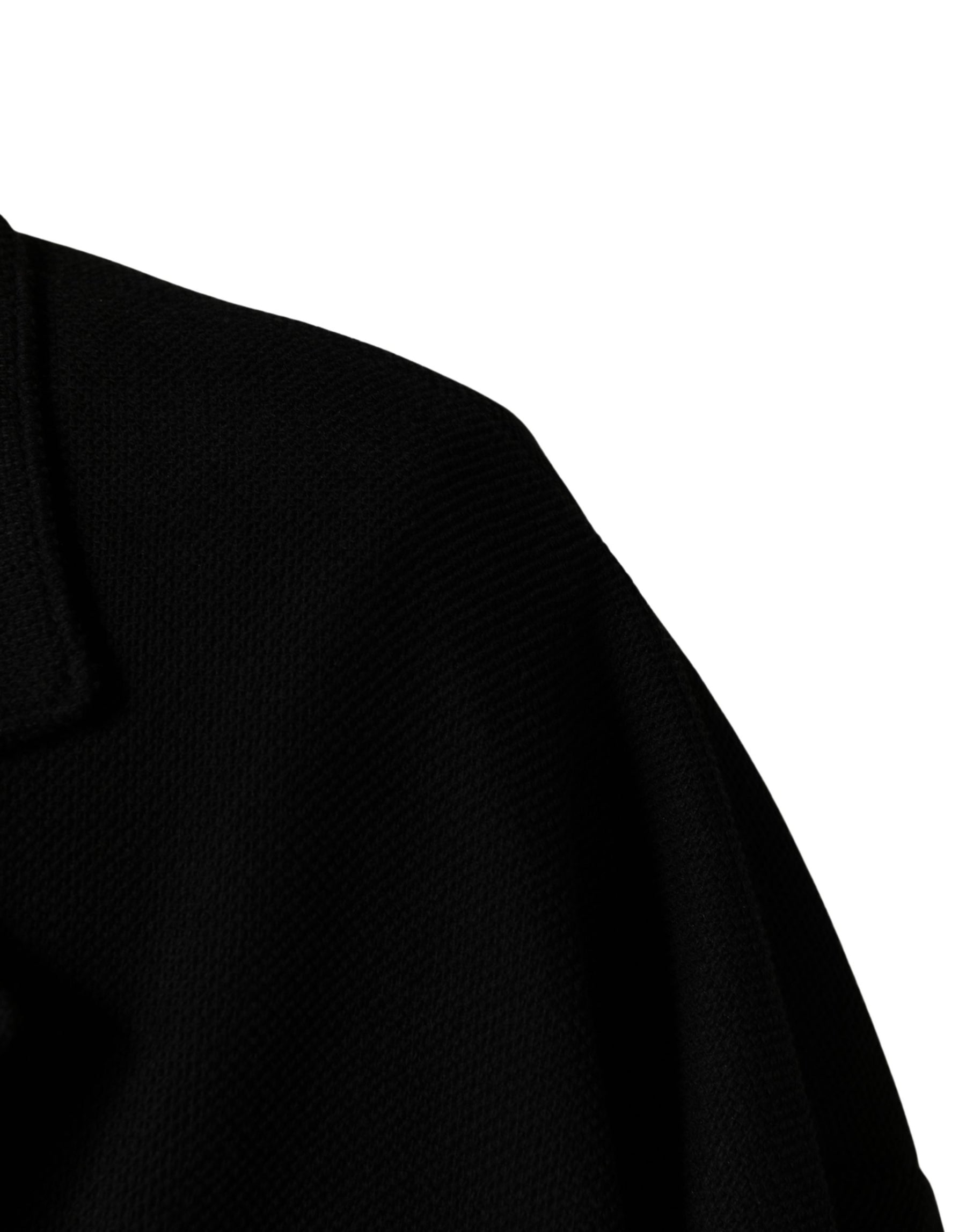 Dolce & Gabbana Black Double Breasted 2 Buttons Suit Jacket | Regal Royce