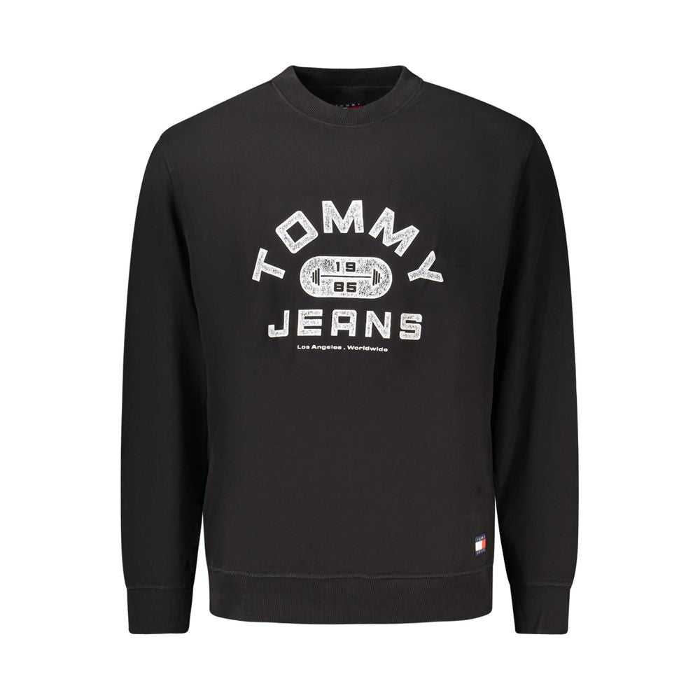 Tommy Hilfiger Black Cotton Men's Sweatshirt | Regal Royce