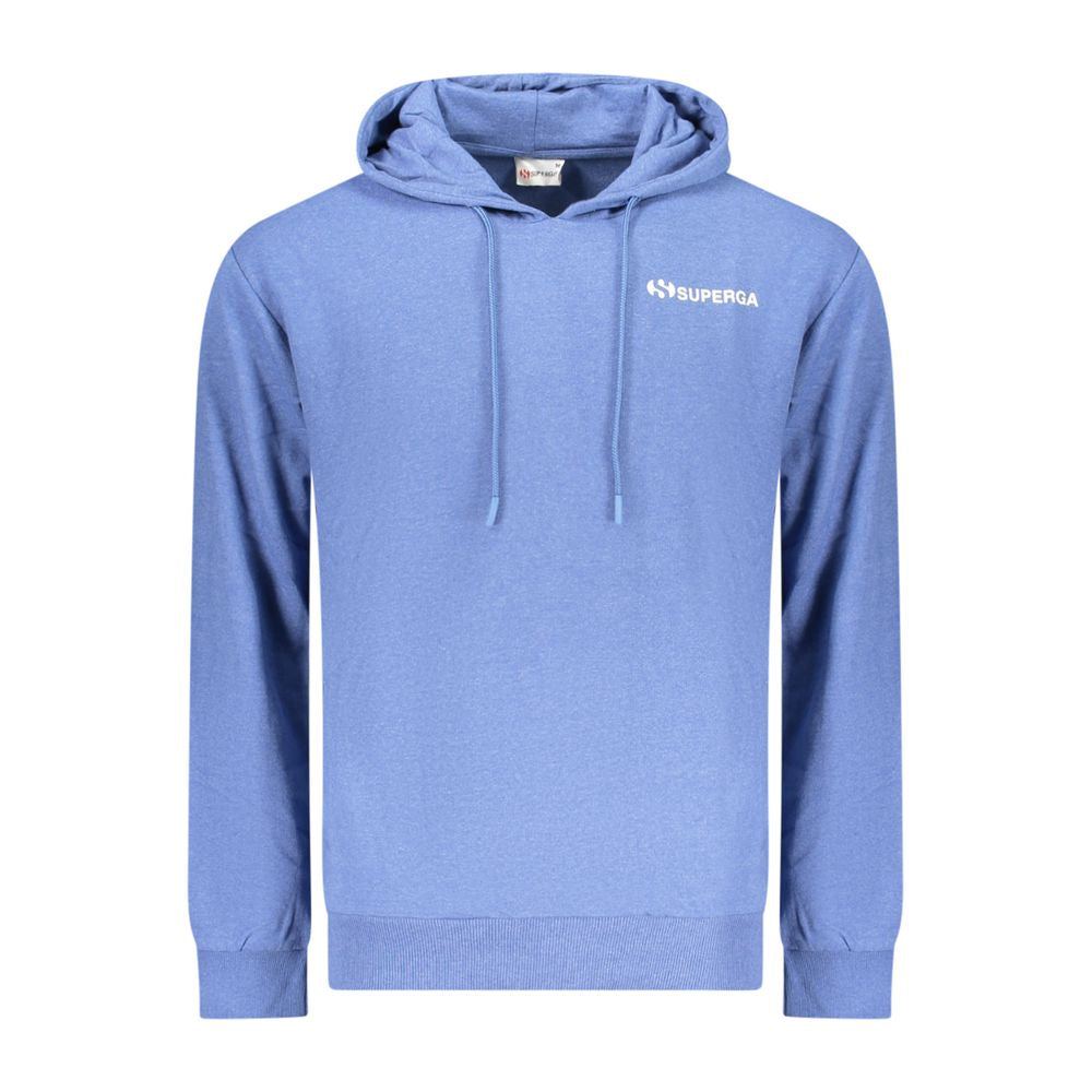 Superga Azzurro Cotton Men Sweatshirt | Regal Royce