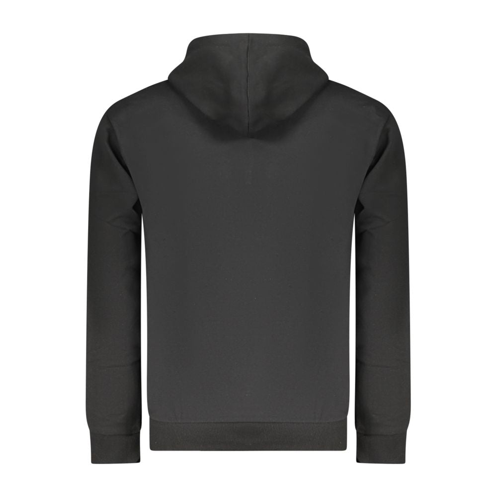 Superga Black Cotton Men's Hoodie | Regal Royce