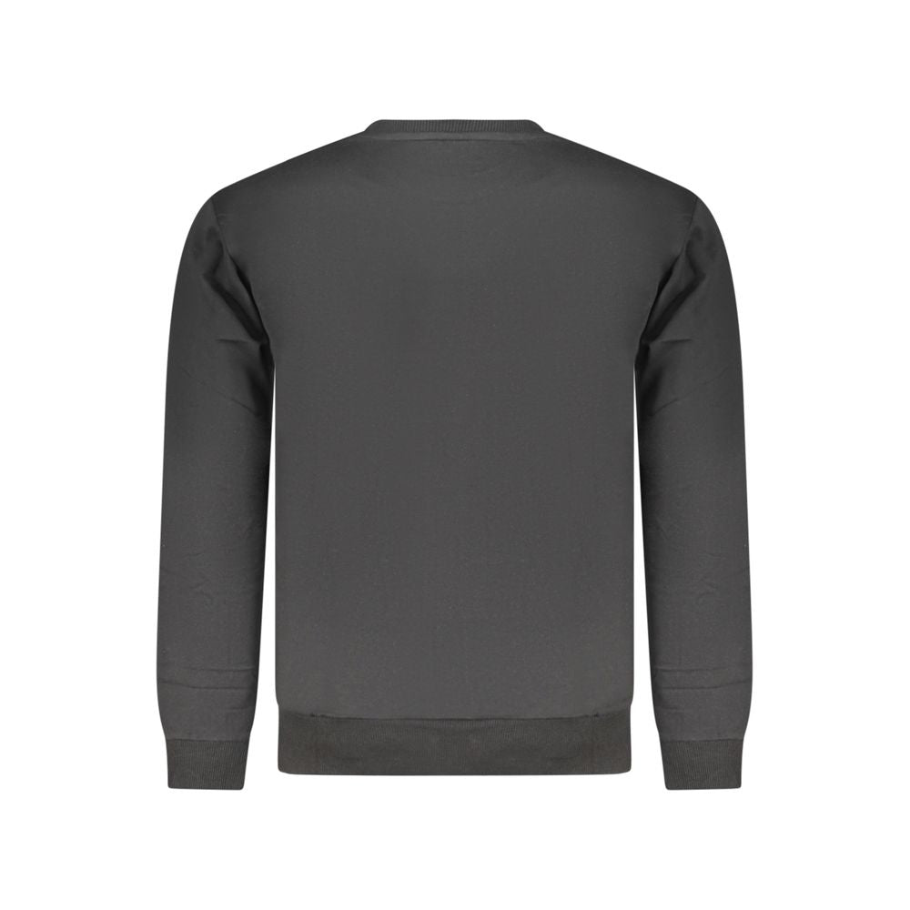 Superga Black Cotton Men's Sweatshirt | Regal Royce