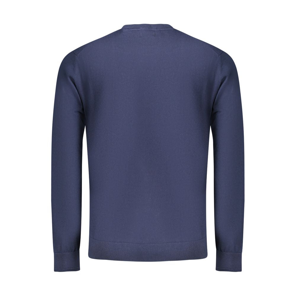 Napapijri Blue Cotton Men's Shirt | Regal Royce