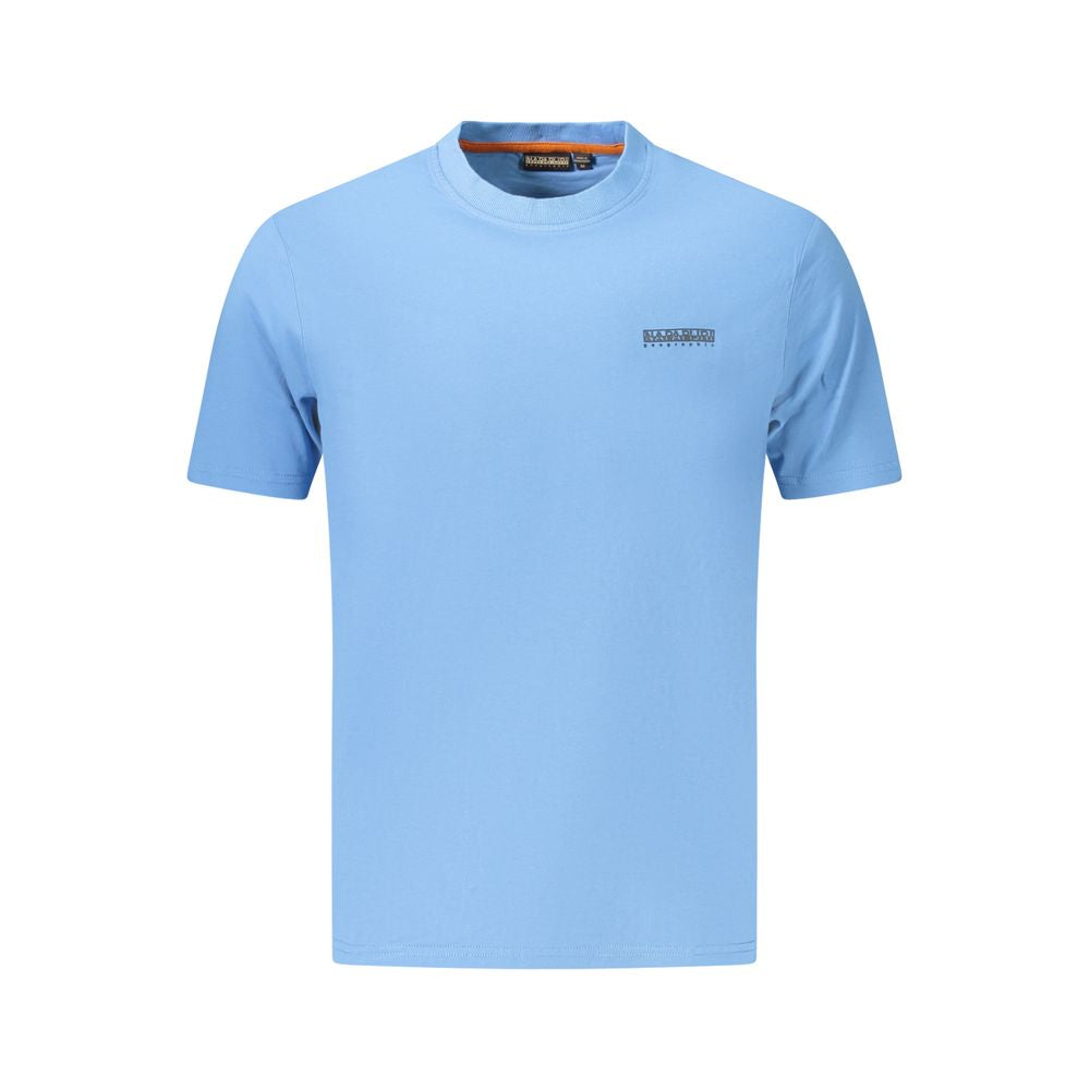 Napapijri Azzurro Cotton Men T-Shirt | Regal Royce